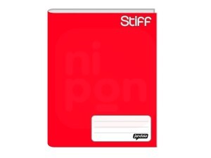 Caderno Brochurão Capa Dura 96FLS VERMELHO STIFF