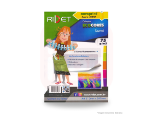 Bloco Criativo Lumi A4 75g 50Fls