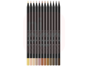 Lápis de Cor 12 Cores Pele Supersoft - Faber-Castell