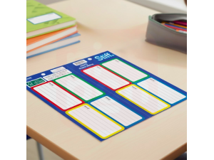 Etiqueta Escolar Adesiva com 8 Unidades – Stiff